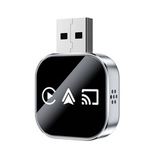 2025 Upgrade 3 in 1 Wireless Carplay Mirror Link Adapter Instant Wired to Wirele