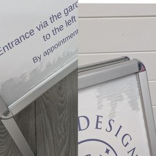 Double-Sided A2 Pavement Sign