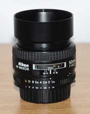 Nikon full frame 50mm f1.4