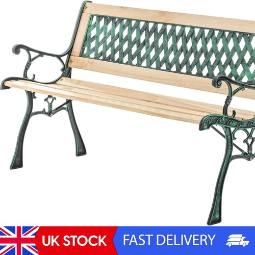 Seater wooden slat garden - 3,