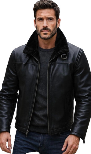 Mens genuine lambskin leather - mens,