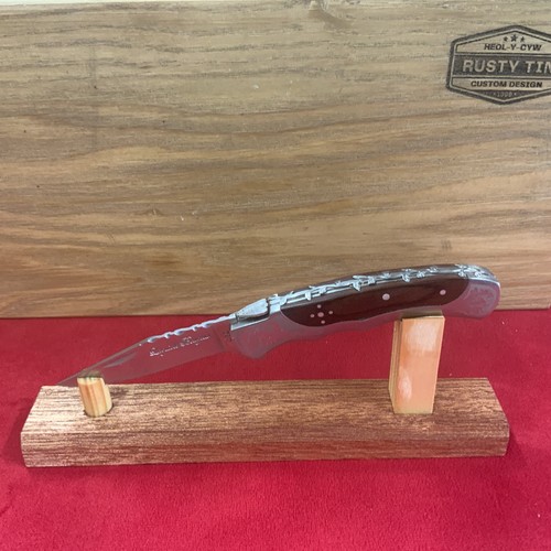 Handcrafted wooden display - handcrafted,