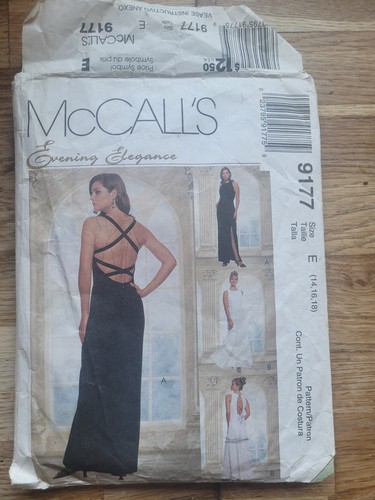 Vintage mccall 9177 - vintage, evening