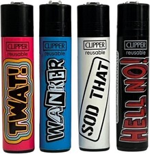 4 X NAUGHTY WORDS CLIPPER
