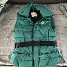 Moncler Emerald Green Gilet - Bodywarmer Size 2 - Small Excellent Condition