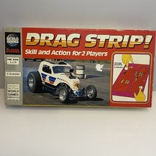 Drag Strip! Milton Bradley Game World Games Board Game RARE New Zealand Release