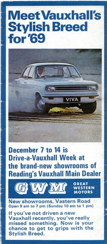 Vauxhall range 1968 - 1968-1969, uk