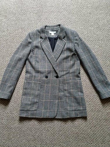 Plaid ladies jacket - ladies,