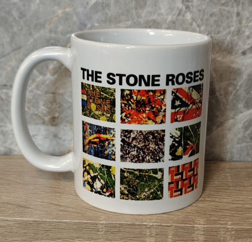 Stone roses mug silvertone - stone,