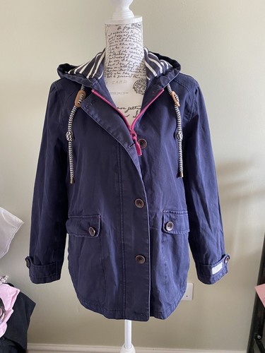 Joules navy coast hooded - navy,