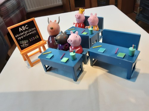 Peppa pig school with - peppa,
