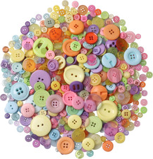 Round Resin Buttons 2 and 4