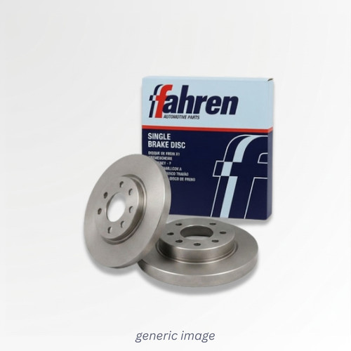 Fahren solid brake discs - fahren, x