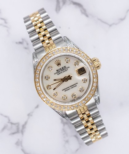 Ladies steel gold rolex - ladies, &