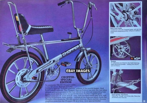 Raleigh chopper 1977 super - raleigh,