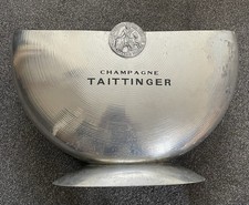 Tattinger Double Magnum Champagne Pewter Ice Bucket