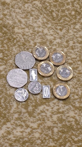 Mixed british coin - coin, &