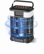 Solar Insect Fly Killer with Light Sensor, Electric Mosquito Killer Bug Zapper