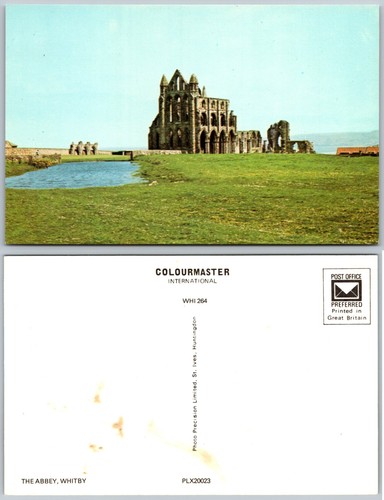 Whitby abbey england - abbey, postcard