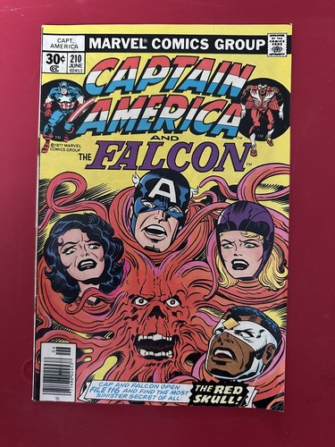Captain america 210 marvel - captain, (marvel