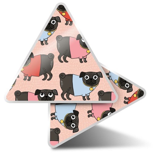 Triangle stickers cm - stickers, 10