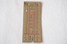 LUT Lancashire Bus Tram Ticket