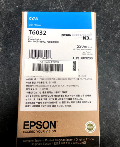 Epson ultrachrome cyan - ultrachrome,