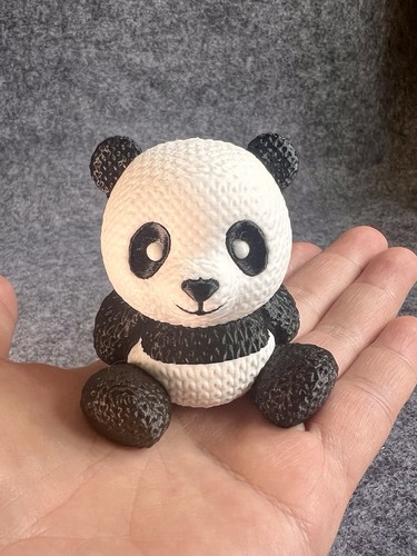 Cute telescopic neck panda - telescopic,