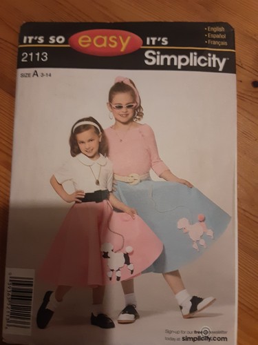 Simplicity 2113 sewing pattern