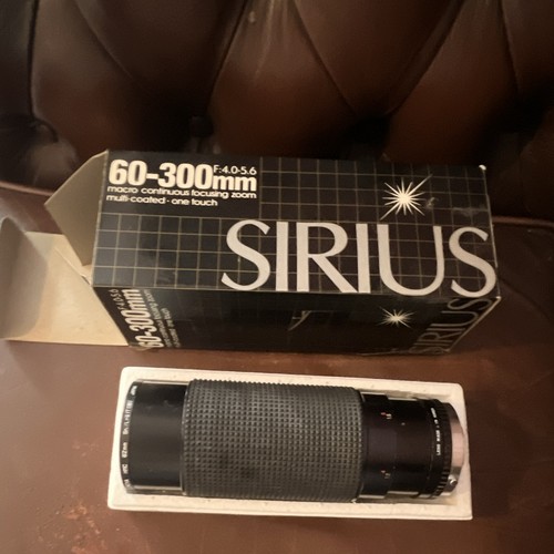 Sirius 300mm 5 6 macro - f/4-5.6,