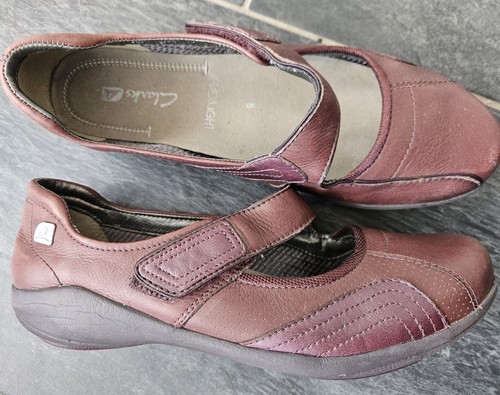 Clarks wave brown - 'wave', leather