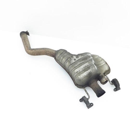 Rear exhaust silencer - exhaust,