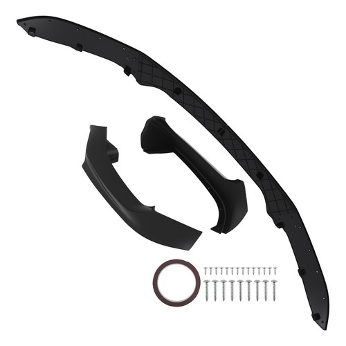 Black front valance for bmw - front,