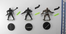 3 NECRON PARIAHS Metal Necrons Pariah Army Warhammer 40K 2001 B45