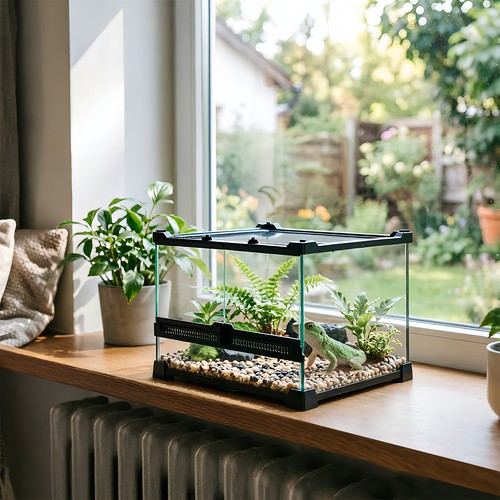 Glass reptile tropical - reptile,