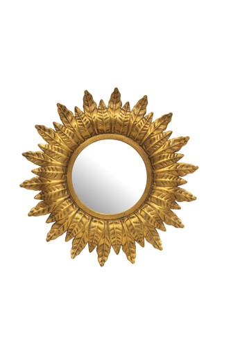 Large 40cm gold starburst wall - 40cm,