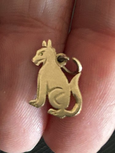 Yellow gold charms or - 5, x