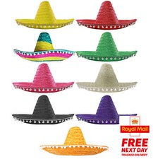 PACK OF MEXICAN SOMBRERO HAT
