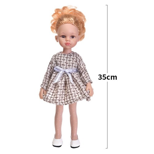 Realistic blonde girl - blonde, doll