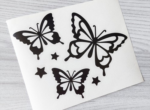 Butterflies vinyl decal - vinyl,