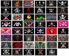 Large Pirate Flags 5ft x 3ft