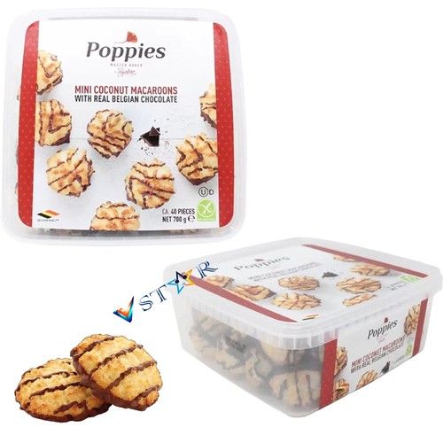 Poppies mini coconut macaroons - poppies,