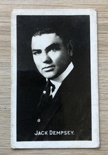 A Champion Trade Card Sporting Champions No. 9 Jack Dempsey