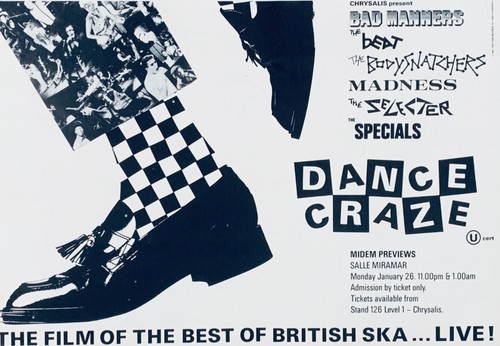 Dance craze 1981 print advert - dance,