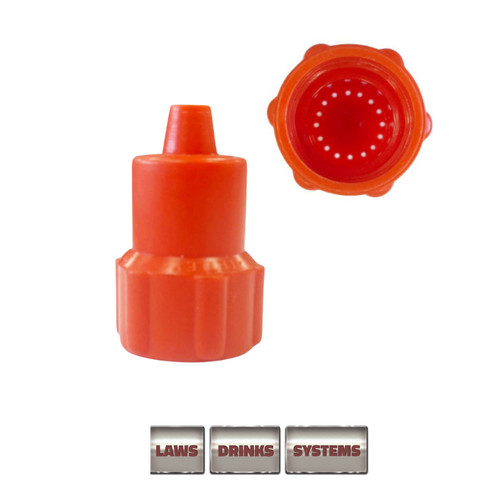 Red cask beer sparkler nozzle - beer,