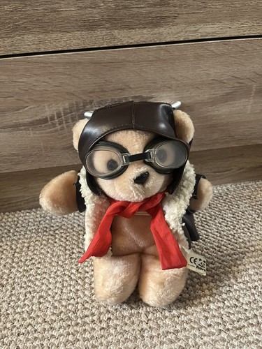 Cute pilot captain teddy bear - cute,