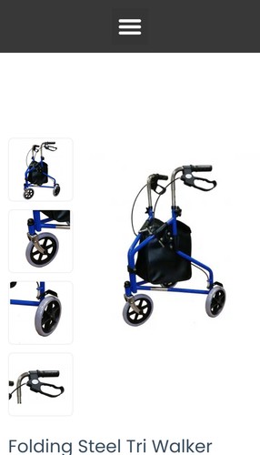Simple life blue walker with - simple,