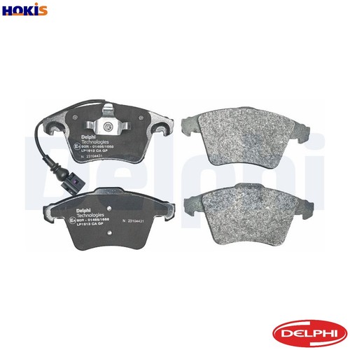 Brake pad set disc - brake,