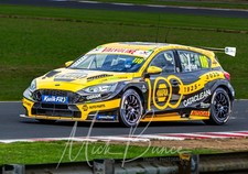BTCC #116 Ashley Sutton, Ford Focus ST Silverstone September 2025.A4 Print 