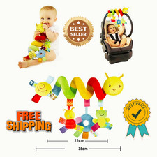 Soft Spiral Baby Rattle Toy